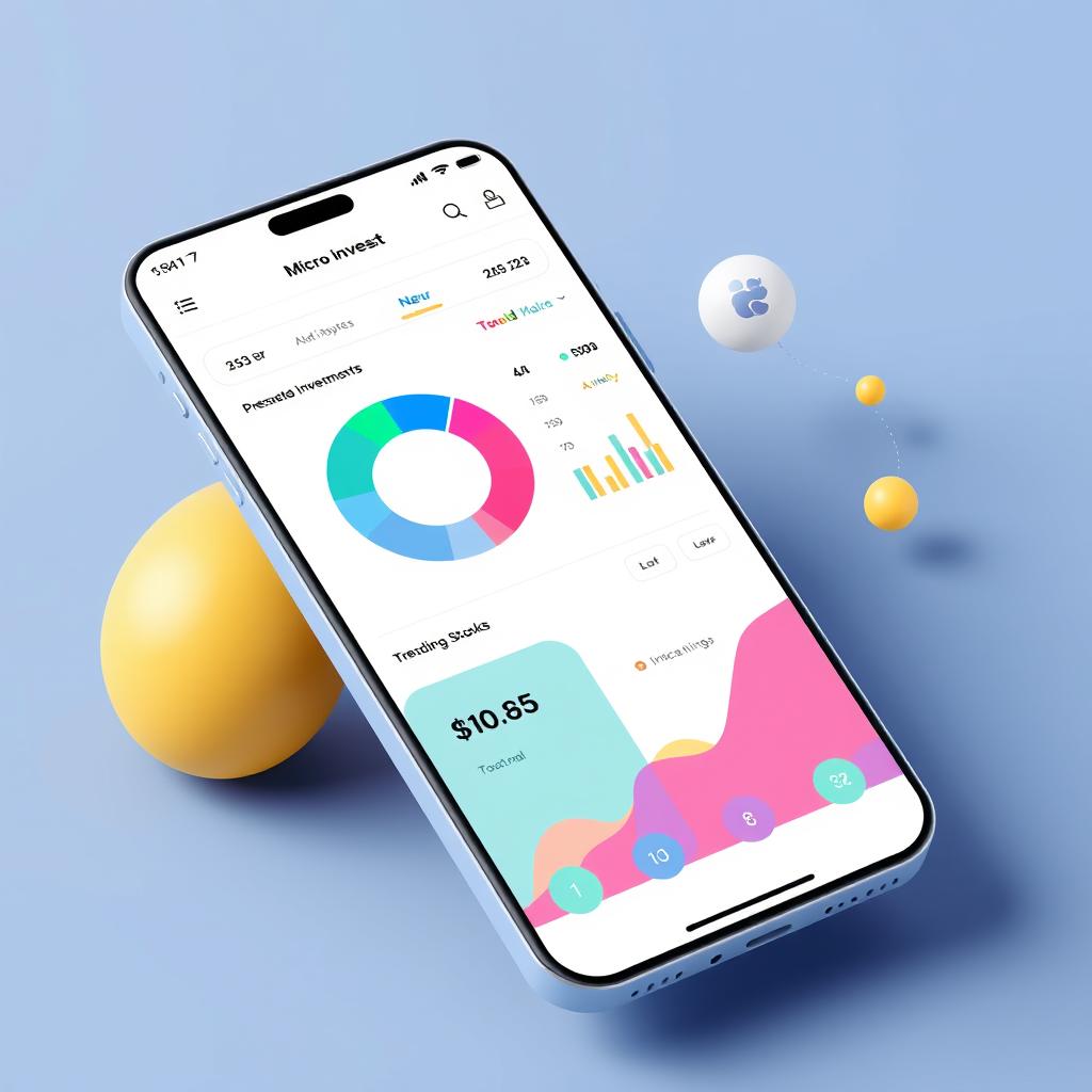 micro-investing apps video interface