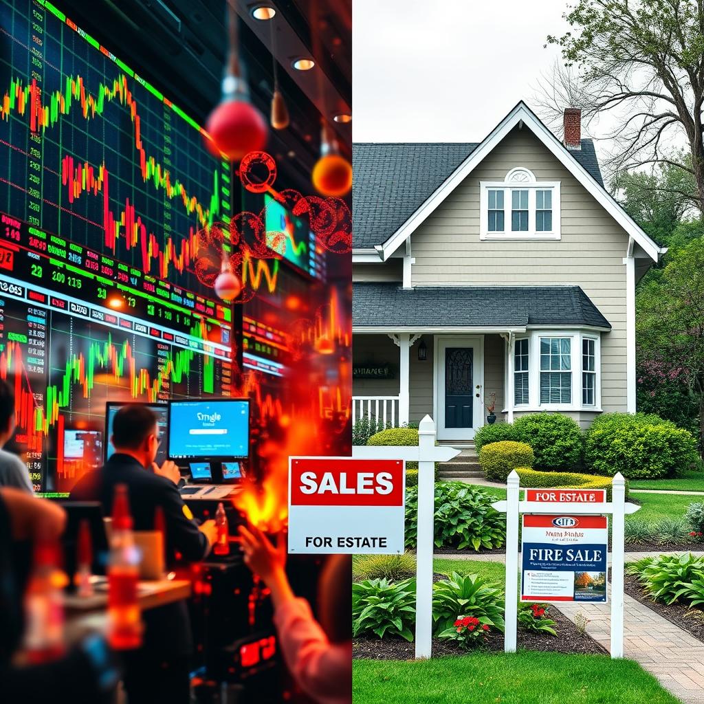 stocks vs. real estate differences